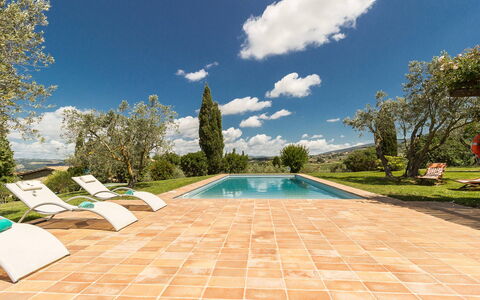 Villa Molinazzo 10: Piscina, Mueble Para Exteriores, Jardín, Paisajismo, Losa, Sombra, Loseta, Recurso, Eco Hotel, Fuente De Agua