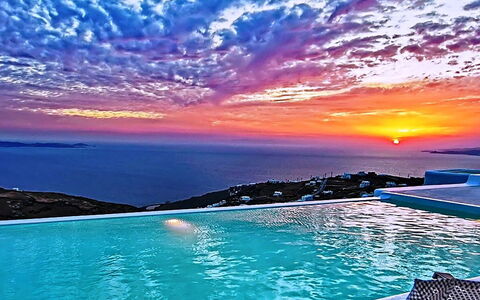 Fanaria Villa: Azul, Horizonte, Oscuridad, Noche, Oceano, Piscina, Amanecer, Puesta De Sol, Resplandor Crepuscular