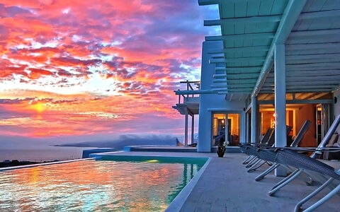 Fanaria Villa: Azul, Recurso, Oscuridad, Piscina, Eco Hotel, Villa, Hotel, Noche, Mansión, Amanecer