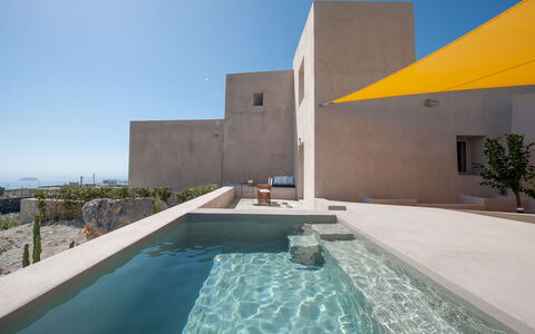 Thera Prince: Pared, Arquitectura, Material Compuesto, Casa, Hormigón, Piscina, Villa, Yeso, Hotel