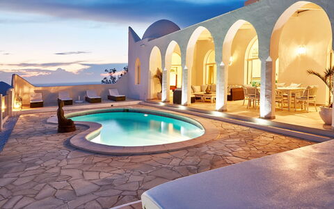 Villa Aldebaran: Azul, Hazme, Piscina, Recurso, Villa, Mueble Para Exteriores, Eco Hotel, Hazme, Hotel