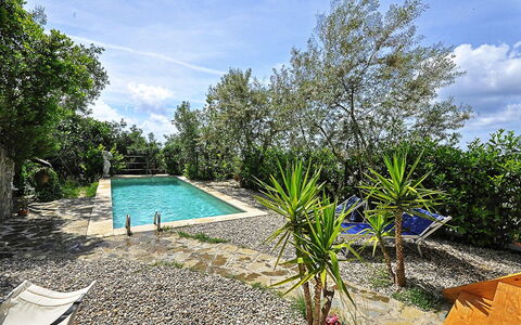 Villa del Mare: Jardín, Paisajismo, Patio Interior, Pasarela, Losa, Piscina, Hacienda