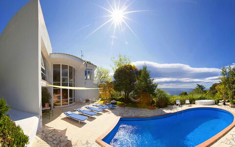 Villa Ettore: Azul, Piscina, Barrio Residencial, Inmuebles, Recurso, Eco Hotel, Villa, Mansión, Hacienda, Hotel