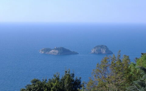 Villa Ettore: Azul, Los Recursos Hídricos, Paisaje Natural, Mar, Klippe, Costeras Y Los Accidentes Geográficos Oceánico, Promontorio, Horizonte