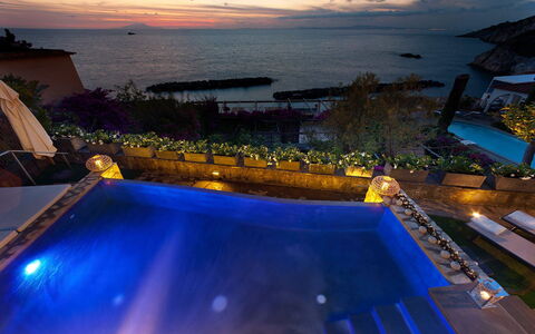 Villa Heart: Azul, Agua, Piscina, Mar, Recurso, Costa, Noche, Oceano, Eco Hotel, Hotel