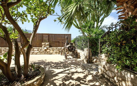 Villa Isabella: Jardín, Sombra, Paisajismo, Losa, Patio Interior, Yarda, Entrada De Coches, Patio