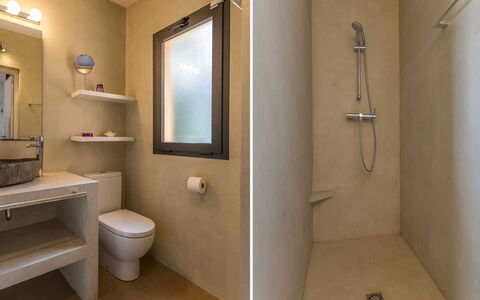 Villa Luanda: Baño, Asiento Del Baño, Arreglo De Tubería, Pared, Baño, Lavabo, Lavabo Del Baño, Piso, Suelo, Diseño De Interiores