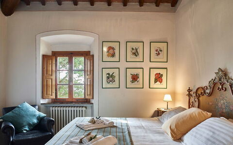 Villa Novellina: Mueble, Diseño De Interiores, Pared, Cama, Habitación, Madera, Piso, Techo, Habitación, Suelo