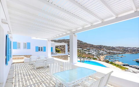 Villa Rose 2: Azul, Piscina, Diseño, Hotel, Villa, Recurso, Ático, Balcón
