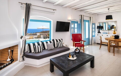 Villa Tramountana: Azul, Departamento, Silla, Sala, Recurso, Hotel, Diseño, Ático, Villa