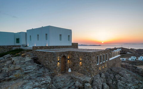 Villa Joy: Mar, Oceano, Costa, Noche
