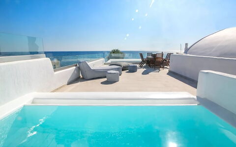 Maison Nica: Azul, Piscina, Mar, Recurso, Mueble Para Exteriores, Sombra, Oceano, Balcón, Zona Tropical, Vacaciones