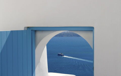 Maison Sivota: Azul, Mar, Oceano
