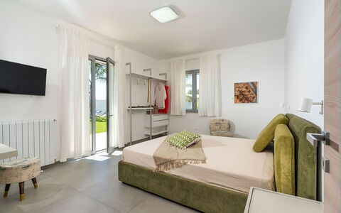 Il Palmeto: Mueble, Diseño De Interiores, Cama, Pared, Habitación, Piso, Madera, Suelo, Casa, Techo