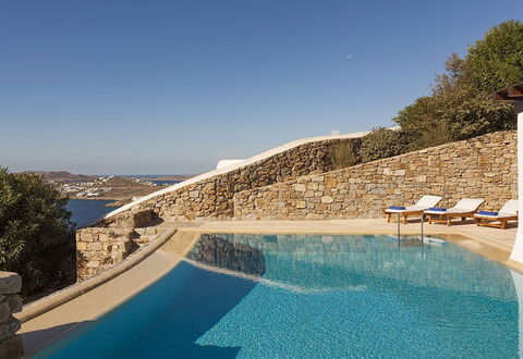 Villa Persephone: Azul, Piscina, Recurso, Villa, Ciudad De Vacaciones