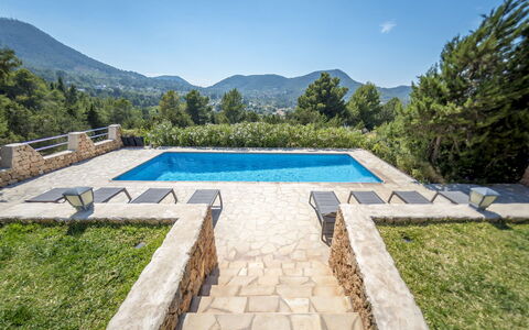 Villa Sharon: Piscina, Losa, Sombra, Paisajismo, Loseta, Recurso, Eco Hotel, Patio Interior