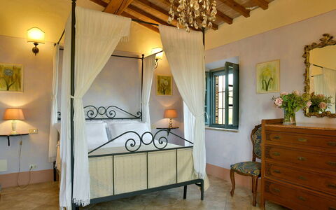 Villa Ghirlanda: Mueble, Diseño De Interiores, Cama, Habitación, Suelo, Piso, Techo, Encendiendo, Habitación, Mesa