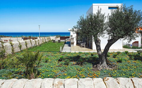 Villa Federica: Sombra, Paisajismo, Jardín, Pasarela, Villa