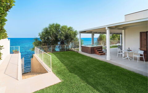 Villa Sea Star: Porche, Sombra, Jardín, Paisajismo, Inmuebles, Yarda, Eco Hotel, Balcón, Patio Interior, Recurso