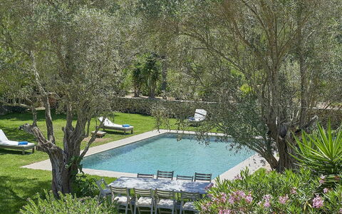 Villa Roger: Piscina, Jardín, Mueble Para Exteriores, Recurso, Sombra, Patio Interior, Paisajismo, Yarda, Inmuebles, Silla