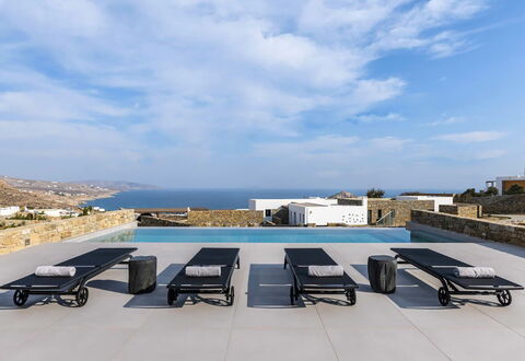 Villa Cupido: Azul, Mar, Mueble Para Exteriores, Costa, Piscina, Sunlounger, Sillón, Bahía, Recurso