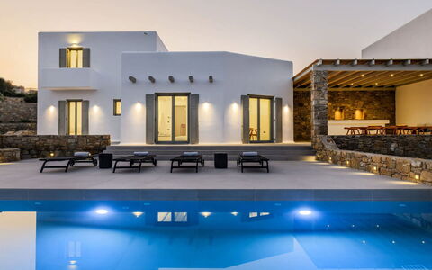 Villa Psiche: Diseño, Villa, Hotel, Piscina, Recurso, Oscuridad, Ático