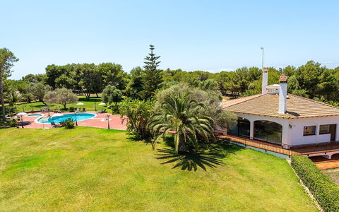 Villa Fountain: Sombra, Jardín, Césped, Hacienda, Inmuebles, Paisajismo, Yarda, Villa, Parque