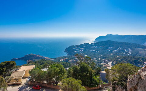 Villa Mirante: Azul, Horizonte, Paisaje Natural, Costa, Costeras Y Los Accidentes Geográficos Oceánico, Mar, Paisaje, Terreno, Promontorio, Oceano