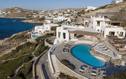 Villa Talia: Azul, Costa, Paisaje, Costeras Y Los Accidentes Geográficos Oceánico, Mar, Apuntalar, Oceano, Promontorio, Bahía