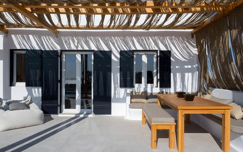 Villa Osiride: Mueble Para Exteriores, Mueble, Sombra, Silla, Recurso, Diseño, Madera Dura, Pérgola, Balcón, Sunlounger