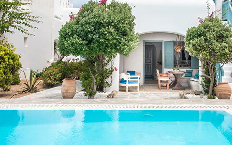 Mykonos Pool House 4: Piscina, Maceta, Recurso, Planta De Casa, Ocio, Mueble Para Exteriores, Inmuebles, Eco Hotel, Paisajismo, Patio