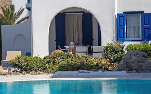 Mykonos Pool House 8: Azul, Piscina, Recurso, Villa, Inmuebles, Eco Hotel, Hacienda, Hotel, Ciudad De Vacaciones