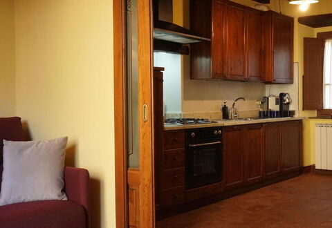 Terrazzino Margherita: Madera, Piso, Diseño De Interiores, Suelo, Mueble, Mostrador, Marrón, Habitación, Cocina, Encendiendo