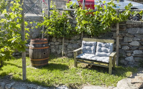 Valtellina 645: Maceta, Jardín, Mueble Para Exteriores, Pared De Piedra, Sombra, Planta De Casa, Patio Interior, Losa, Paisajismo