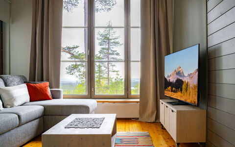 Rukatunturintie 8 G2: Mueble, Diseño De Interiores, Piso, Suelo, Madera, Televisión, Sala, Sofá, Set De Televisión, Habitación