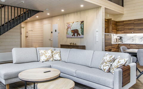 Villa Lumo: Madera, Piso, Diseño De Interiores, Sofá, Sala, Mueble, Suelo, Casa, Suelos De Madera, Departamento