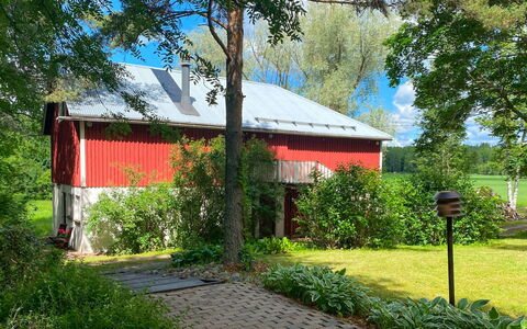 Aurinko Vanaja: Verde, Hoja, Árbol, Arbusto, Casa, Cabaña, El Terreno Del Lote, Área Rural, Casa