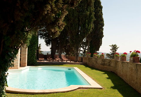 Castello di Cabbiavoli: Arquitectura, Piscina, Diseño, Hacienda, Sombra