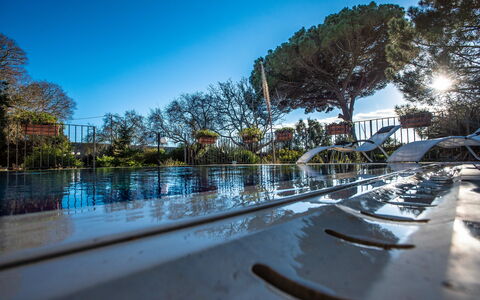 Tenuta Renna: Azul, Piscina, Reflexión, Noche, Paisajismo, Oscuridad, Noche, La Iluminación Del Paisaje, Ciudad De Vacaciones, Recurso