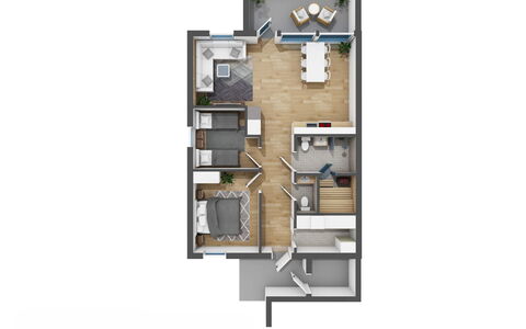 Saariselän Aavahelmi C: Diseño De Interiores, Suelo, Departamento, Madera Dura, Suelos De Madera, Manchas De Madera, Diseño, La Luz Del Día, Inicio De La Puerta, Sala