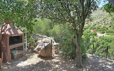 Villa sulla Roccia: Vegetación, Arbusto, Planta De La Comunidad, Área Rural, Jardín, Suelo, Shrubland, Patio Interior, Camino