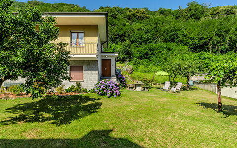 Family Home: Jardín, Césped, Yarda, Paisajismo, Casa De Campo, Patio Interior, Plantación, Hacienda, Villa