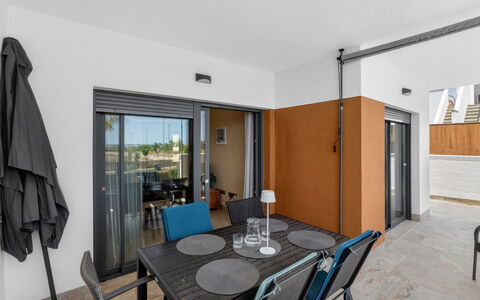 Lamar Resort Vii: Departamento, Balcón, Condominio, Cerca, Mueble Para Exteriores