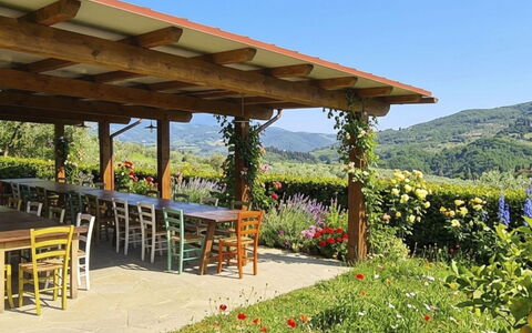 Geranio: Hierba, Casa, Área Rural, Cabaña, Techo, Casa, Paisaje, Llanura, El Terreno Del Lote