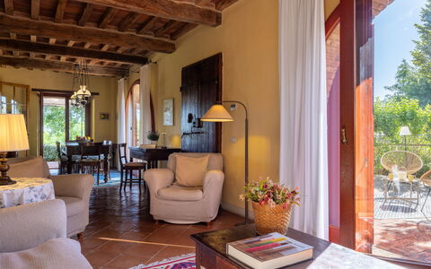 Villa Santa Barbara, Pool and Relax, Siena Country