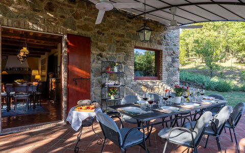 Villa Santa Barbara, Pool and Relax, Siena Country