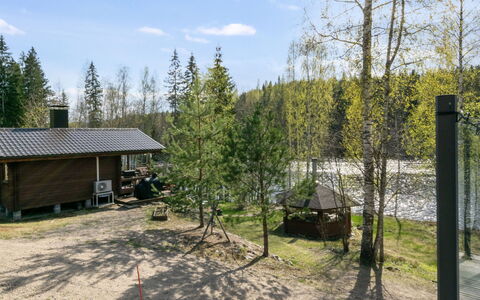 Villa Kaidanjylhä: Árbol, Banco, Cabaña, Área Rural, Lago, Reflexión, Reservorio, Estanque