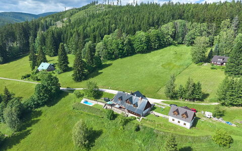 Penzion Exnar: Árbol, Casa, Cabaña, Casa, Área Rural, El Terreno Del Lote, Casa De Campo, Inmuebles, Alerce, Prado