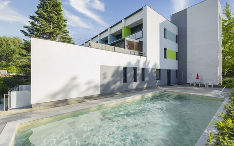 Gárdonyi Garden: Material Compuesto, Piscina, Diseño, La Luz Del Día