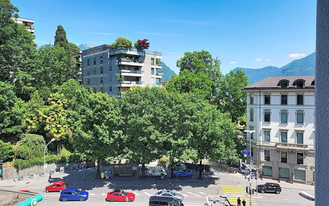 Apt. City Stay Lugano: Árbol, Ciudad, Barrio Residencial, Barrio, By, Espacio Publico, Departamento, Diseño Urbano, Calle, Uso Mixto